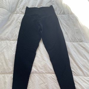 Booty by Brabants Croco Skin Black Leggings